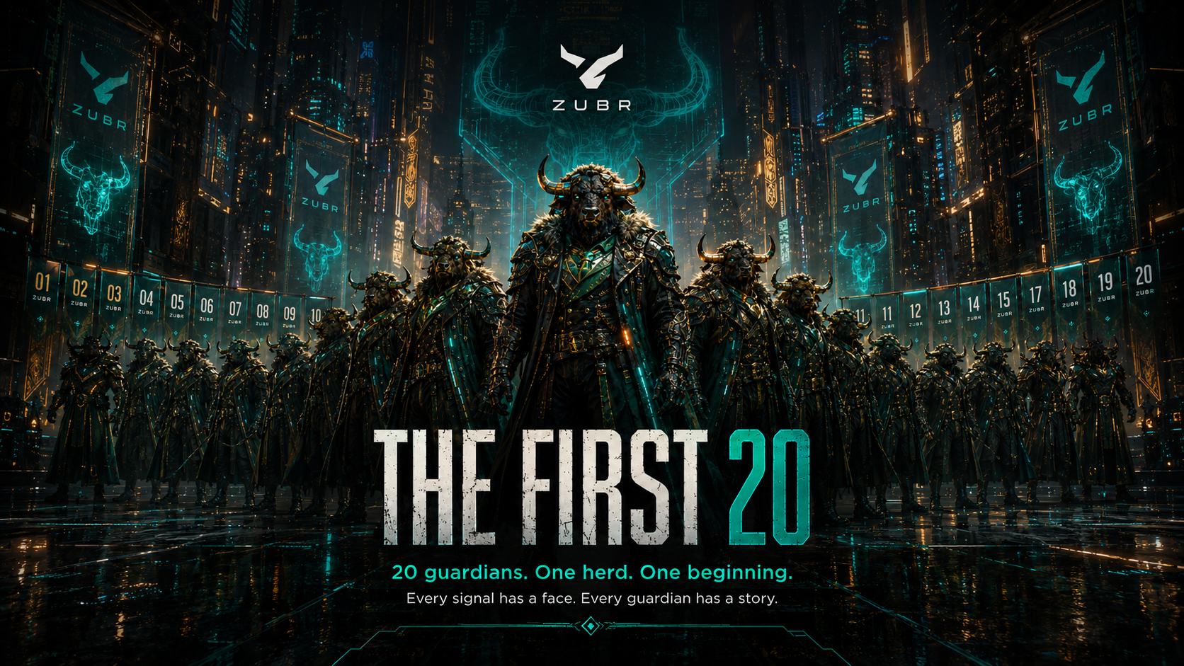 The First 20 ZUBR Genesis Guardians